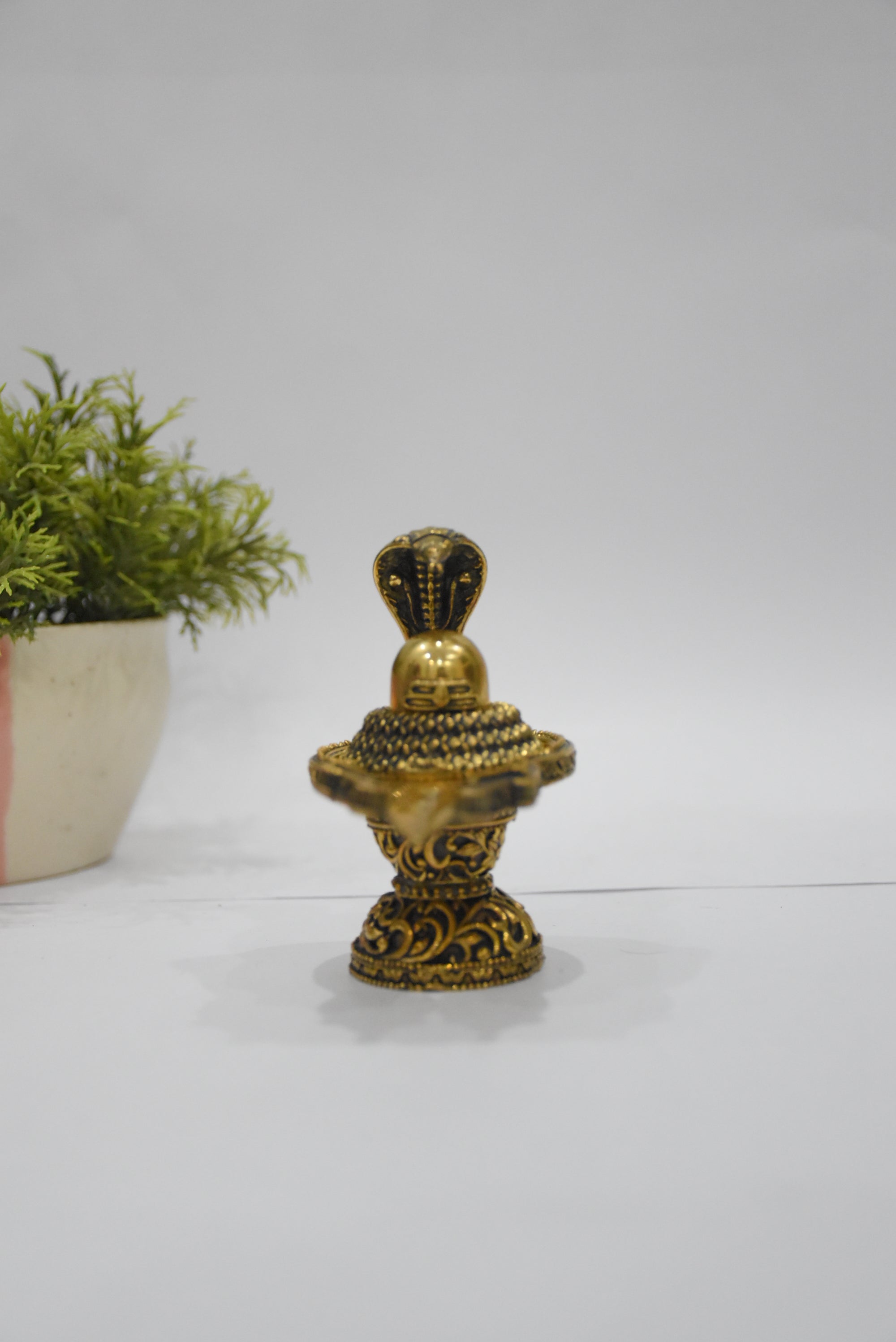 3.5" Brass Shivling